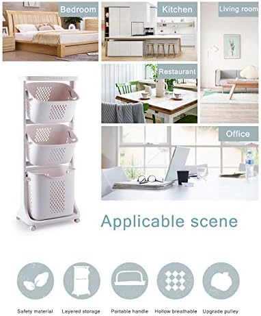 Multi-Layer Laundry & Bathroom Storage Organizer 🧺 Space-Saving Household Rack 🏡 Perfect for Towels, Toiletries & More
