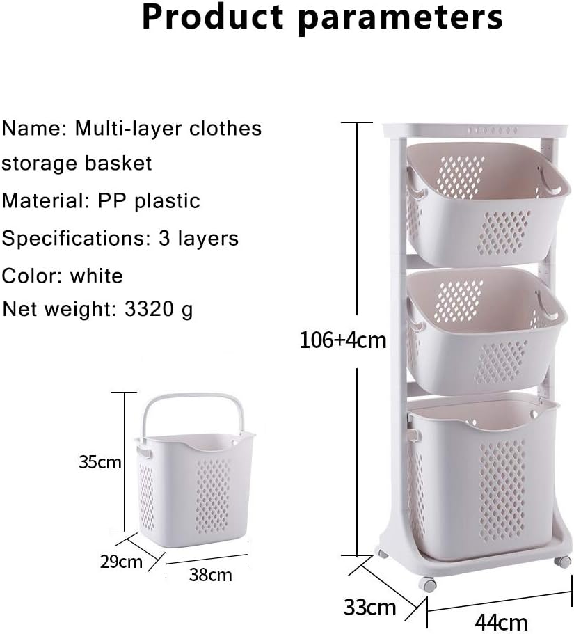 Multi-Layer Laundry & Bathroom Storage Organizer 🧺 Space-Saving Household Rack 🏡 Perfect for Towels, Toiletries & More
