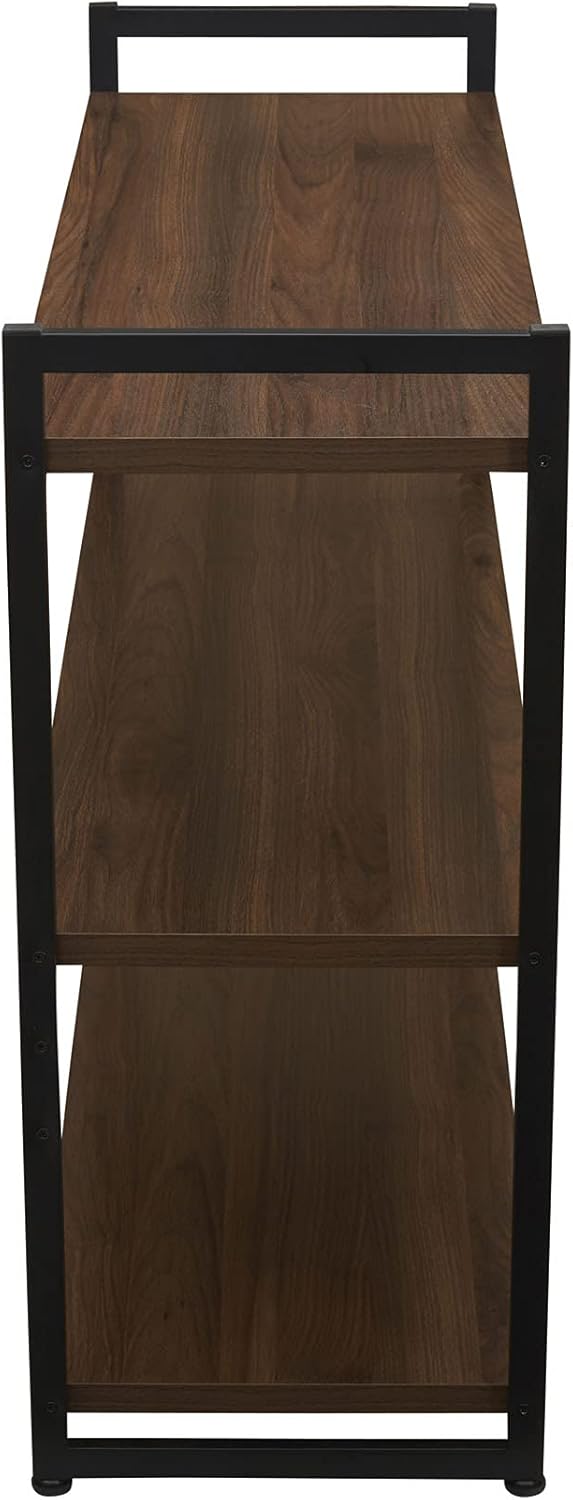 Walnut Wooden Household Shelf 🪵 Stylish Wall-Mounted Storage & Display Rack 🏡 Perfect for Kitchen, Bathroom & Living Spaces